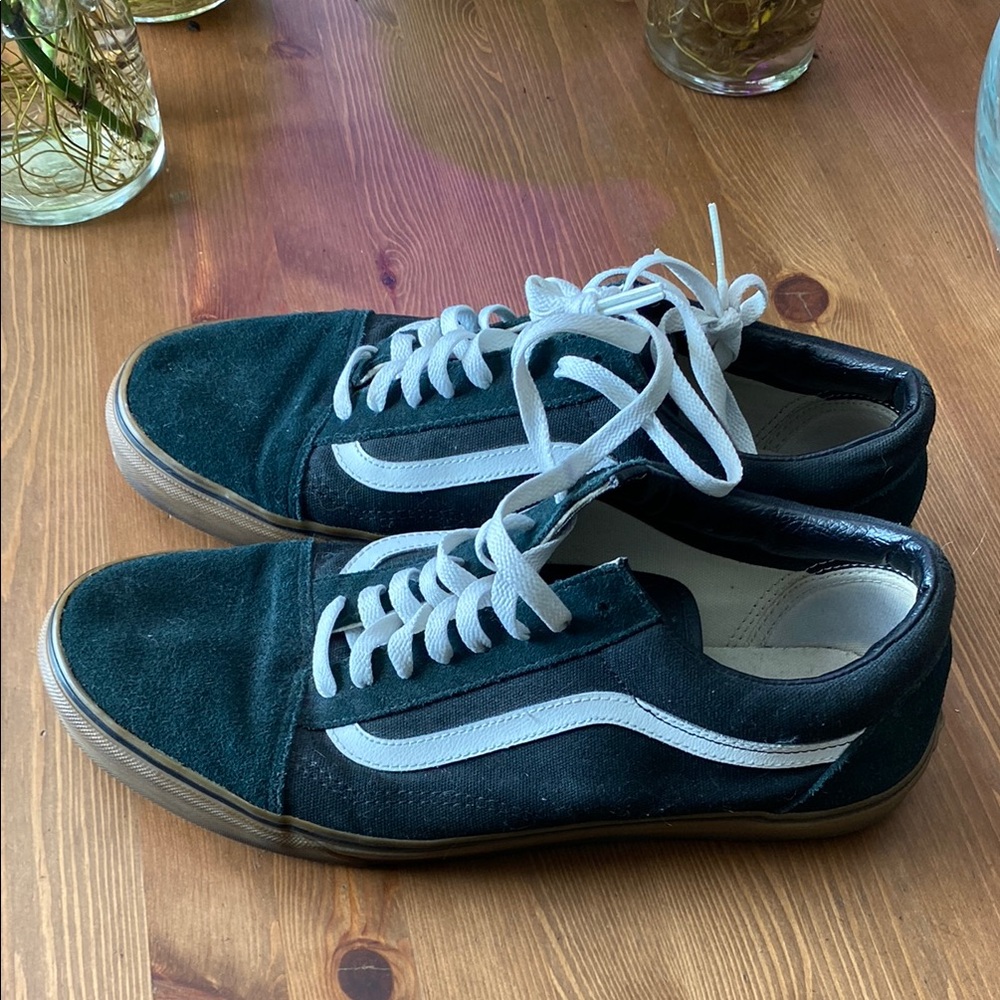 Vans Black and Gray Sneakers